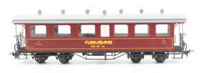 Motreno 1770 BFD Furkabahn Personenwagen rot BC 151