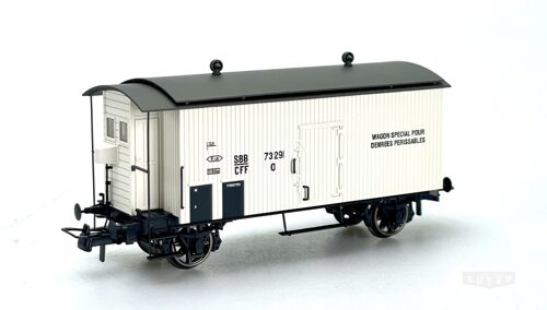Brawa 2483 *SBB ged. Güterwagen K2