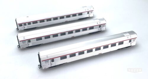 Märklin 41871 *SNCF TEE INOx Personenwagen Set 3tlg.  Silber