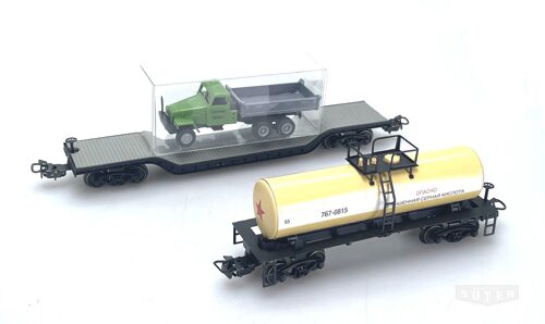 Märklin 47897 *SZD Güterwagen  2tlg., 1 Kesselwagen weiss/gelb