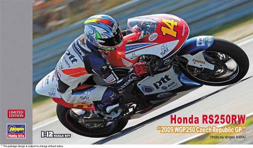 Hasegawa 621757 1/12 Honda RS250RW, 2009 WGP 250 Czech Republic GP