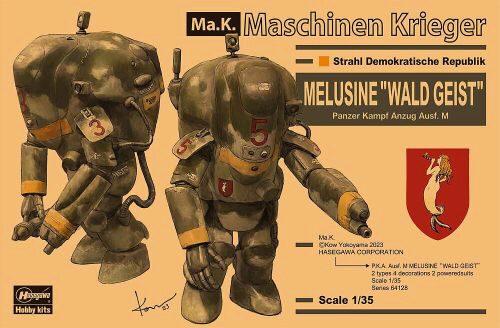 Hasegawa 664128 1/35 P.K.A. Ausf. M Melusine, Waldgeist, 2 Kits