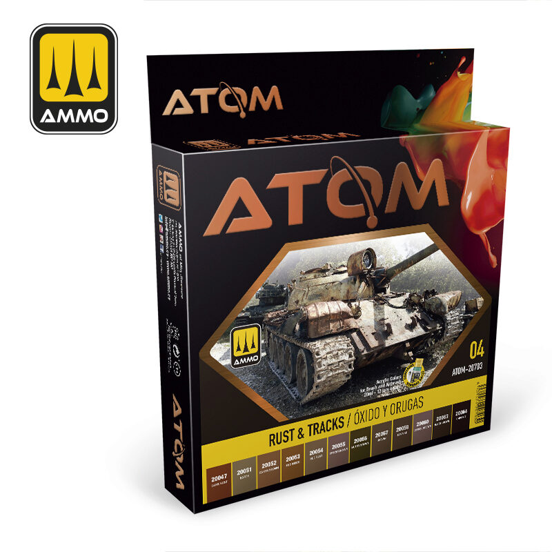 Ammo ATOM-20703 ATOM-Rust & Tracks
