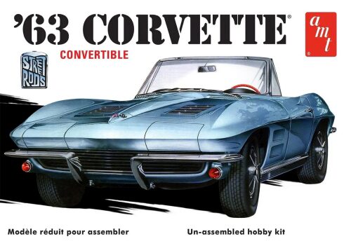 AMT AMT1335M 1963 Chevy Corvette Convertible