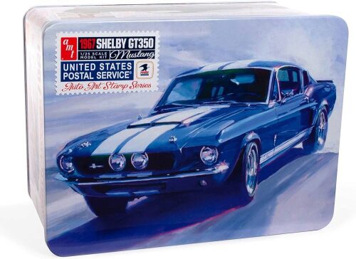 AMT AMT1356 1967 Shelby GT350 (USPS Stamp Series Collector Tin)