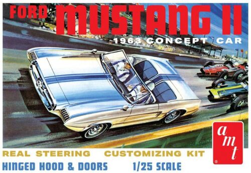 AMT AMT1369 1963 Ford Mustang II Concept Car