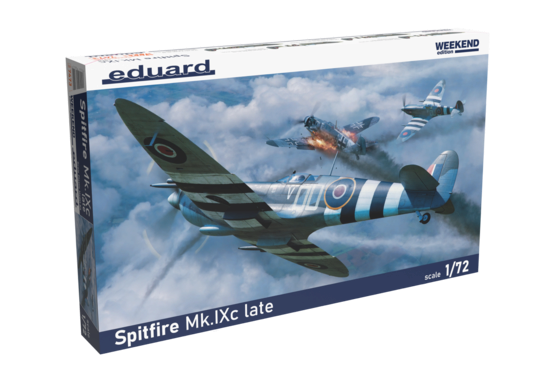 Eduard Plastic Kits 7473 Spitfire Mk.IXc late 1/72 EDUARD-WEEKEND