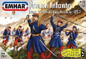 EMHAR 937211 1/72 Krim-Krieg: Französische Infanterie