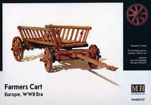 Master Box Ltd. MB3537 Farmers Cart Europe WWII