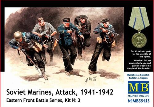 Master Box Ltd. MB35153 Soviet marinas Attack 1941-42 Easter Fro