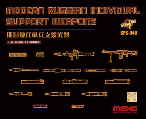 MENG-Model SPS-048 1/35 Moderne russische Waffen, Resin