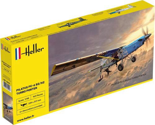 Heller 30410 PILATUS PC-6 B2/H2 Turbo Porter