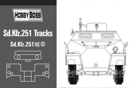 Hobby Boss 81005 1/35 Kettenglieder für Sd.Kfz
