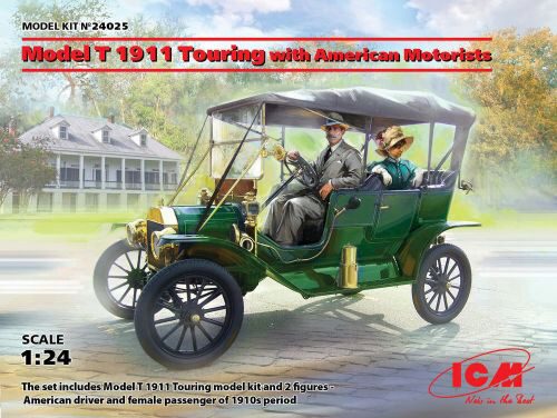 ICM 24025 Model T 1911 Touring with American Motorists