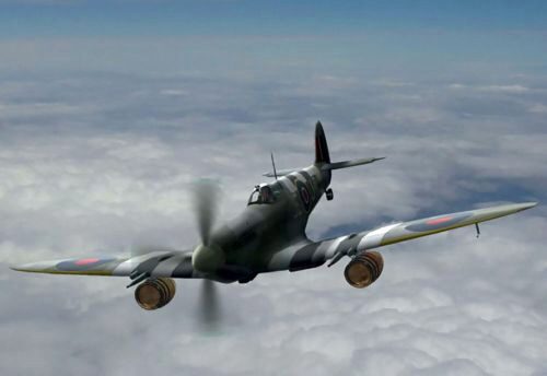 ICM 48060 Spitfire Mk.IXC "Beer Delivery" WWII British Fighter