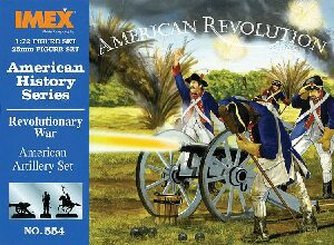 IMEX 940554 1/72 Amerikanische Geschichte:Revolution, Amerikanische Arti