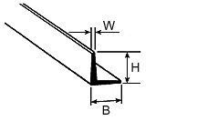 Plastruct 190503 AFS-3 Winkelprofil 2,4x2,4x375mm 8 Stück