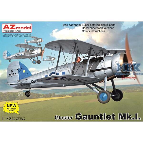 AZ Models AZM7866 Gloster Gauntlet Mk.I