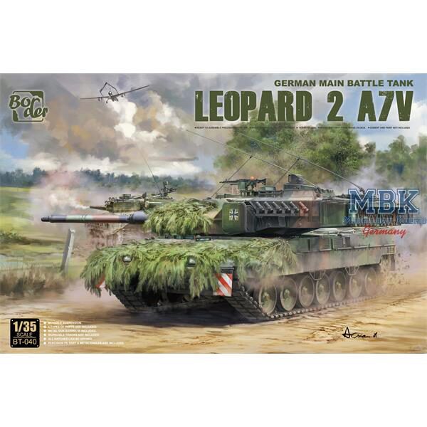 BORDER MODEL BT-040 Leopard 2 A7V