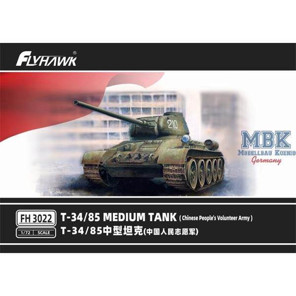 FLYHAWK FH3022 T-34/85 Medium Tank (Chinese People s Volunteer A)