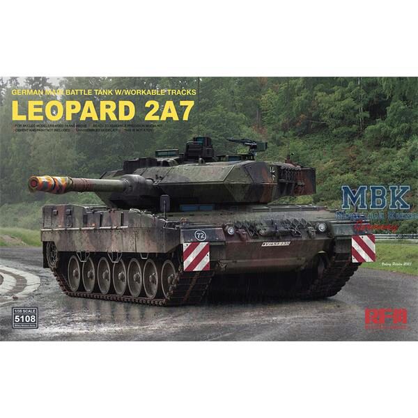 RYE FIELD MODEL RFM5108 German Leopard 2 A7 Main Battle Tank