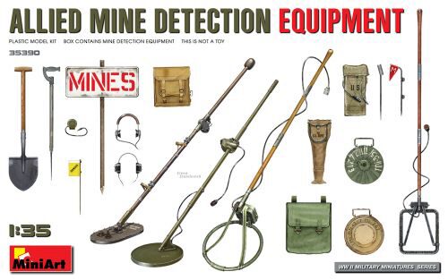 MiniArt 35390 Allied Mine Detection Equipment