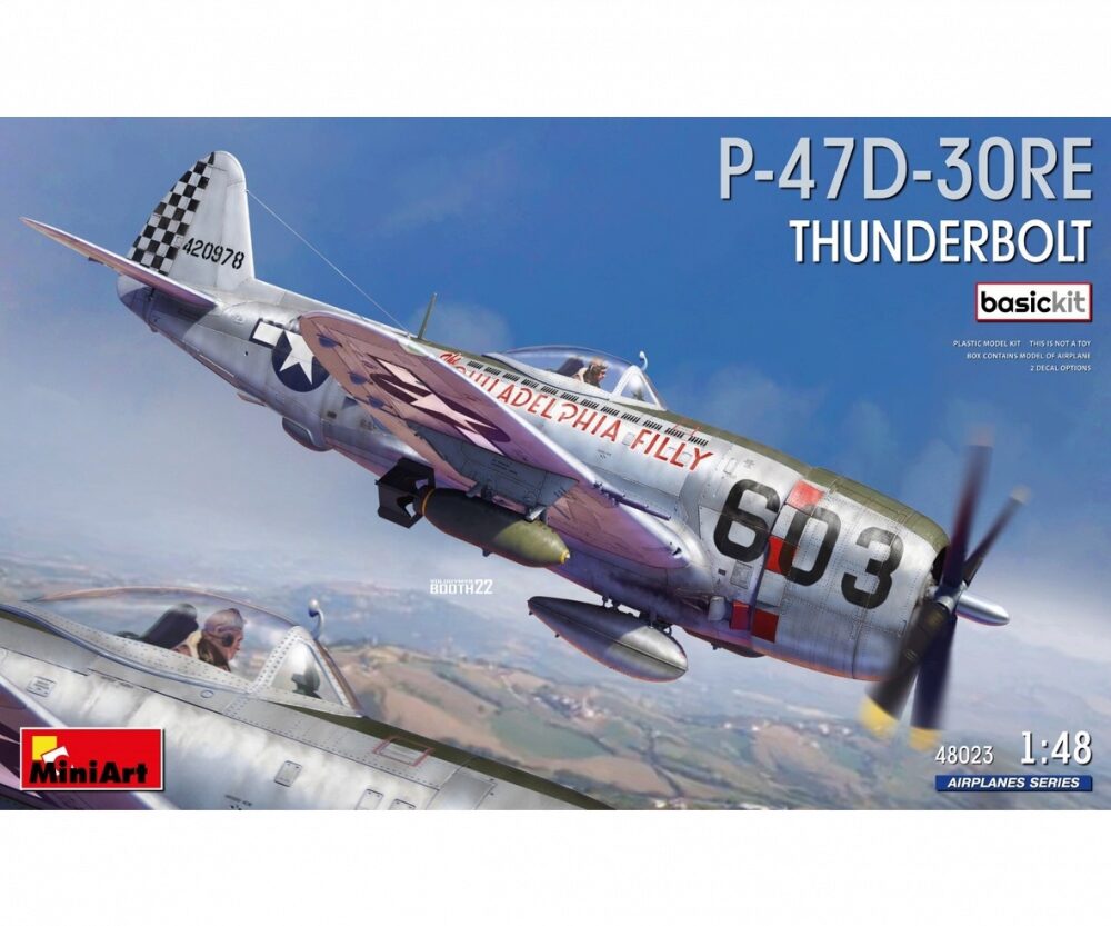 Miniart 48023 P-47D-30RE Thunderbolt Basic Kit