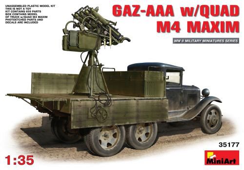 MiniArt 35177 GAZ-AAA s/Quad M-4 Maxim