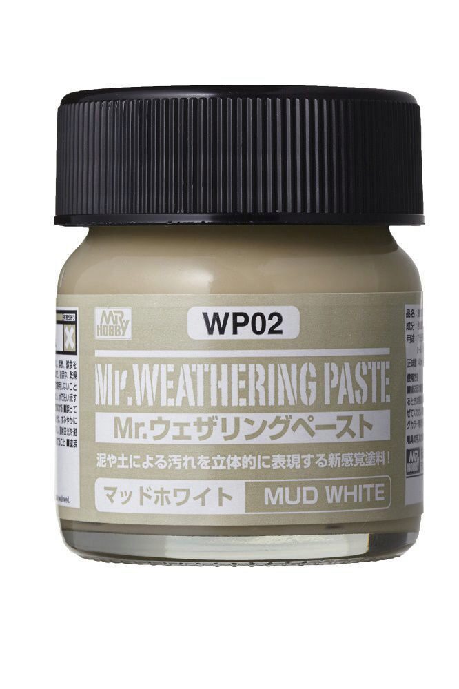 Mr Hobby - Gunze WP-02 Weathering Paste Mud White