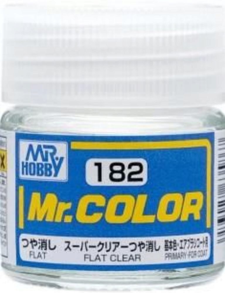 Mr Hobby - Gunze C-182 Mr. Color (10 ml) Flat Clear matt