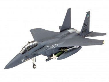 Revell 63972 Model Set F-15E STRIKE EAGLE &amp, bombs