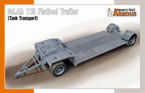 Special Hobby SA72022 Sd.Ah 115 Flatbed Trailer (Tank Transport)