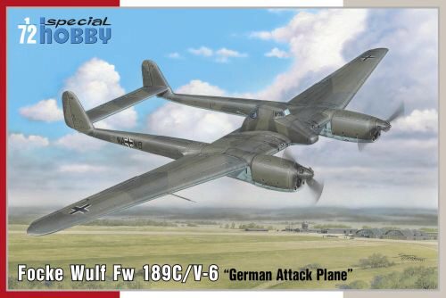 Special Hobby SH72432 Focke Wulf Fw 189C / V-6