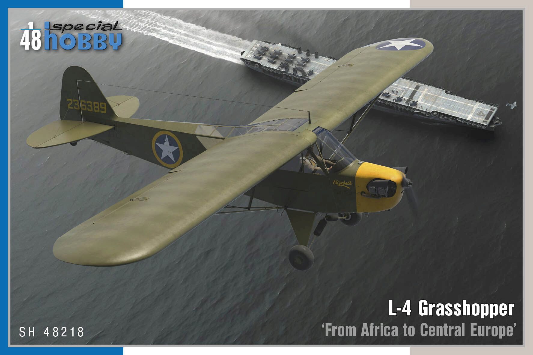 Special Hobby SH48218 L-4 Grasshopper From Africa to Central Europe