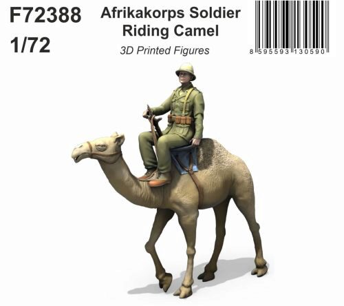 Special Hobby 129-F72388 Afrikakorps Soldier Riding Camel 1/72 / 3D Printed
