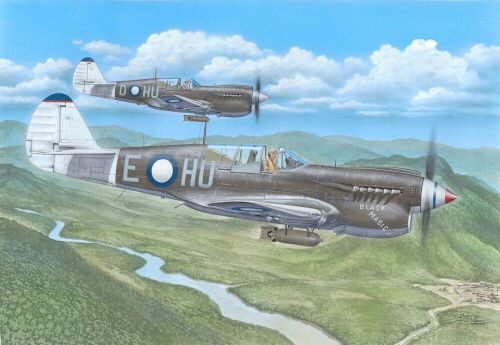 Special Hobby SH72484 Kittyhawk Mk.IV ‘Over the Mediterranean and the Pacific’ 1/72