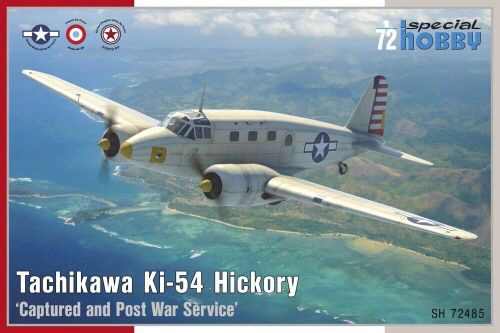 Special Hobby 100-SH72485 Tachikawa Ki-54 Hickory ‘Captured and Post War Service’  1/72