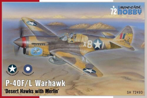Special Hobby 100-SH72493 P-40F/L Warhawk ‘Desert Hawks with Merlin’