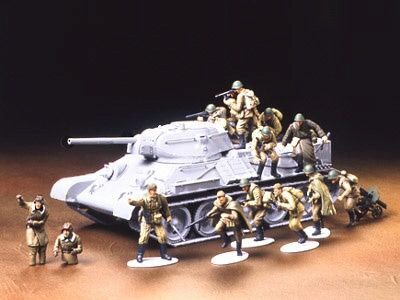 Tamiya 32521 Russ.Infantry &Tank Crew Set
