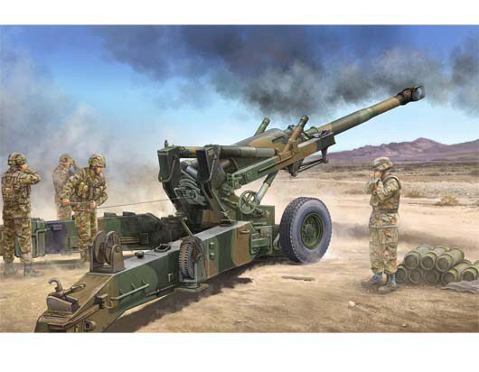 Trumpeter 02306 US M198 155mm Medium Towed Howitzer Early Version