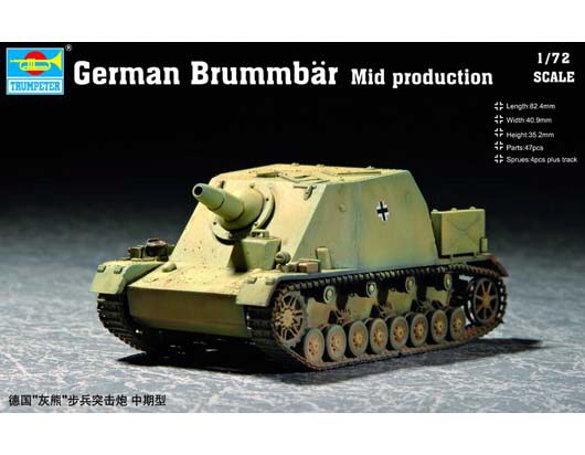 Trumpeter  07211 1/72 Deutscher Sturmpanzer Br