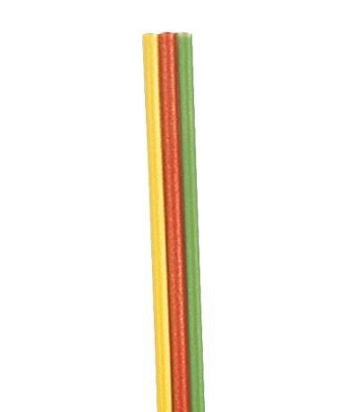 Brawa 32393 Flachband-Litze 0,14mm² 25m gelb/rot/grün