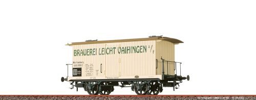Brawa 47730 H0 Gedeckter Güterwagen "Brauerei Leicht Vaihingen" K.W.St.E.
