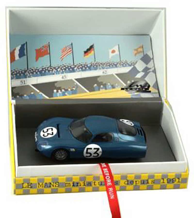 LE MANS MINIATURES 132089/53M CD SP 66 Peugeot - n. 53 24H Le Mans 1966 - Georges Heligouin (F), Johnny Rives (F)