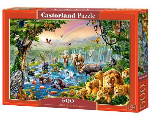 Castorland B-52141 Jungle River, Puzzle 500 Teile