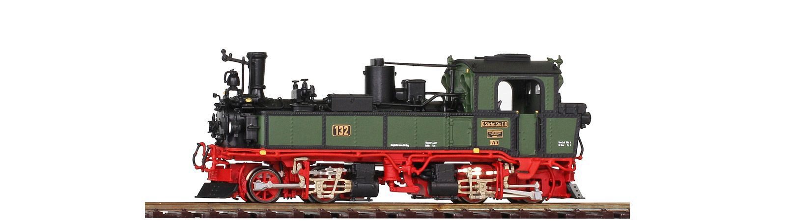 Bemo 1016892 K.Sä.Sts.B. 132, sä.IV K Dampflokfertigmodell