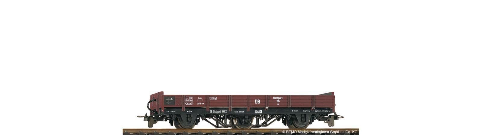 Bemo 2001816 DB X 196 Niederbordwagen 