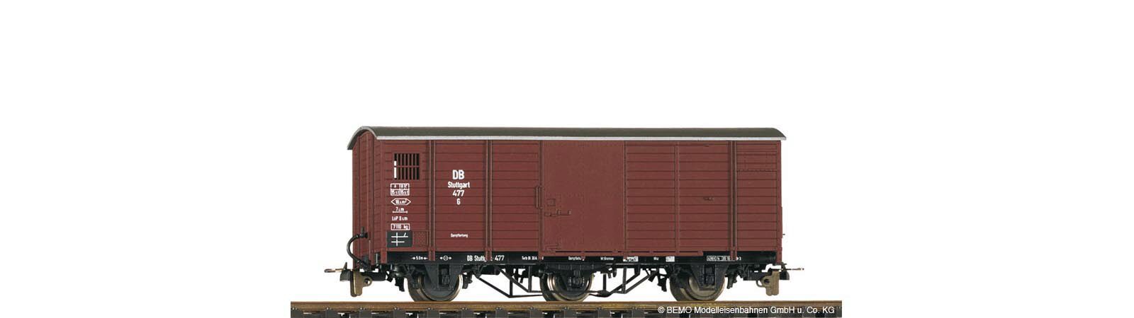 Bemo 2002817 DB G 477 gedeckter Güterwagen
