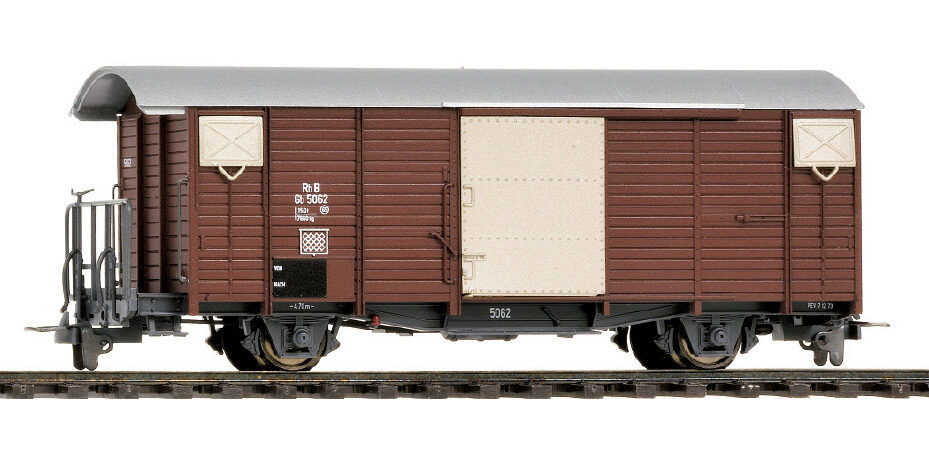 Bemo 2250106 RhB Gb 5056 ged. Güterwagen 70er Jahre
