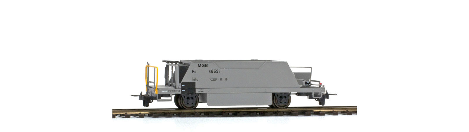 Bemo 2253253 MGB Fd 4853 Schotterwagen grau